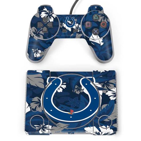 NFL Indianapolis Colts Tropical Print PlayStation Classic Bundle Skin